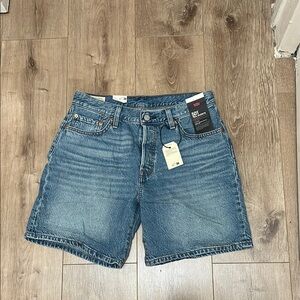 Levi's Blue Denim 501 90s Shorts